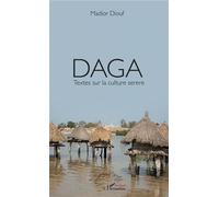 Daga – Textes sur la culture serere – L'Harmattan