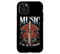 Dagger Art Vinyl Music Tattoo Dagger Symbolism Coque pour iPhone 11 Pro