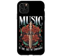 Dagger Art Vinyl Music Tattoo Dagger Symbolism Coque pour iPhone 11 Pro Max