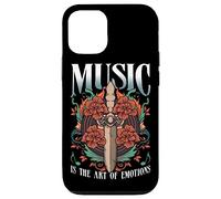 Dagger Art Vinyl Music Tattoo Dagger Symbolism Coque pour iPhone 12/12 Pro