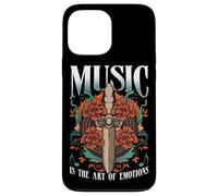 Dagger Art Vinyl Music Tattoo Dagger Symbolism Coque pour iPhone 13 Pro Max