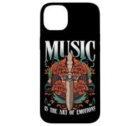 Dagger Art Vinyl Music Tattoo Dagger Symbolism Coque pour iPhone 14 Plus