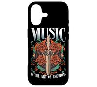 Dagger Art Vinyl Music Tattoo Dagger Symbolism Coque pour iPhone 17