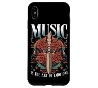 Dagger Art Vinyl Music Tattoo Dagger Symbolism Coque pour iPhone XS Max