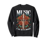 Dagger Art Vinyl Music Tattoo Dagger Symbolism Sweatshirt