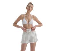 Dagi Fashion, Regular Short décontracté, Blanc, 42 Femme