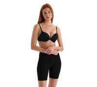 Dagi Short Basique en Coton, Noir, 38 Femme