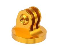 DAGIJIRD Adaptateur de trépied léger en alliage d'aluminium CNC pour caméra de sport Filetage 1/4 pour GoPro