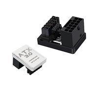 DAGIJIRD ATX3.0 12VHPWR 180 Angle Tournant Connecteur 16P à 16P GPU Connecteur d'alimentation 600W Adaptateur d'alimentation pour RTX 3090Ti 4070Ti 4080 4090 Carte Graphique GPU