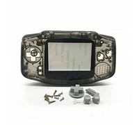 DAGIJIRD Boîtier de réparation complet pour console Gameboy Advance Noir transparent