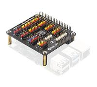 DAGIJIRD Carte d'extension GPIO 3,3 V/5 V AD/DA numérique vers analogique pour Raspberry Pi 4B/3B+/3B/3A+