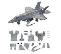 DAGIJIRD Modèle d'avion simulé en plastique à l'échelle 1/72 de la marine américaine F-35 Stealth Fighter Model (non assmeabled)
