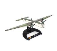 DAGIJIRD Simulation Alloy Aircraft Model 1:144 WWII Luftwaffe Heinkel He 177 Griffin Bomber Model