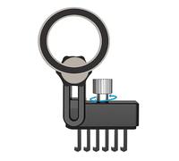 DAGIJIRD Support de téléphone réglable pour tableau de bord de voiture Tesla Model 3 Model Y Accessoires de voiture, support de téléphone avec tampon magnétique