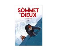dagjcinw Poster sur toile Le Sommet Des Dieux - Décoration de chambre à coucher, bureau, chambre - Cadeau - 20 x 30 cm