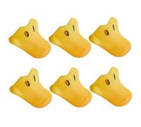 DAGLLGEW 6 pièces bec de canard, masque de canard simulation, masque bec nez accessoires costume d'animal, accessoires jeu rôle articles nouveauté cadeaux fête costume be