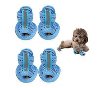 DAGLLGEW Chaussures d'été pour chien - Protection des pattes de chien - Sandales en maille respirante - Chaussures pour chiot - Chaussures pour trottoir chaud - Semelle souple - Protections de pattes