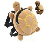 DAGLLGEW Harnais pour Chien, Mignon, en Forme de Tortue, Respirant, réglable, avec Fermeture éclair, 20 x 18 cm, pour Chiots et Chats, Jaune Clair, pour Petits Chiens