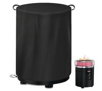 DAGLLGEW Housse Anti-poussière pour friteuses à Dinde sans Huile, Housses de Gril, Housse de Foyer étanche et Robuste 600D avec Deux poignées, 60x74 cm, Style 1, Housses Gril Rondes pour brasero