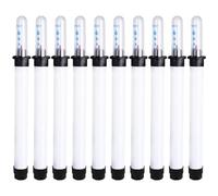 DAGLLGEW Lot de 10 indicateurs de Niveau d'eau, jauge Niveau d'eau en Plastique Transparent 22, 9 cm, capteur 'humidité du Sol Pratique pour Plantes 'intérieur, Jardin, humidimètre, Pot Fleurs