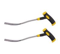 DAGLLGEW Lot de 2 désherbeurs Robustes de 36, 8 cm avec poignée Ergonomique, Outils Jardinage Pratiques pour la Plantation pelouses et Jardins.