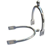 DAGLLGEW Lot de 2 éperons Anglais en Alliage pour Bottes de Cowboy Western, équipement d'équitation pour Enfants, éperons Western, pour Bottes Cowboy