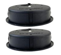 DAGLLGEW Lot de 2 Panneaux solaires de Rechange pour Lampe Solaire polycristalline avec Interrupteur Marche/arrêt, pièces Rechange pour lanternes en Fer et décoration Jardin, lumières 10, 5 cm pour