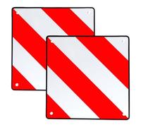 DAGLLGEW Lot de 2 réflecteurs pour Voiture, Pliables, Flexibles, Double Face, réfléchissants, à Coller, pour Voiture et remorque
