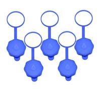 DAGLLGEW Lot de 5 Bouchons réutilisables en Silicone de qualité Alimentaire pour Bouteilles 55 mm (Standard, à vis, à Couronne)