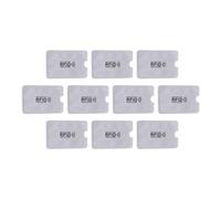 DAGLLGEW Manchon de Blocage RFID Anti-vol Porte-Carte d'identité étanche Pochette en Plastique pour Carte de crédit 10 pièces Porte- d'identité Protecteur crédit Manchons Protection Contre Le