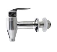 DAGLLGEW Robinet pour Distributeur de Boissons, Bec verseur en Acier Inoxydable, Robinet de Remplacement pour Boissons, Compatible avec d'ouverture 12 mm, en Acier Inoxydable pour boiss