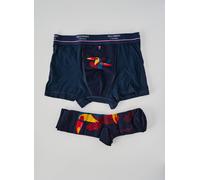 dagobert a l'envers lingerie homme de couleur bleu S