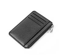 DAGORD Porte-Monnaie très Plat Portefeuille Minimaliste Fin Porte Carte de Crédit en Cuir Ultra Fin Mini Portefeuille Mince avec Coffret Cadeau pour Les Femmes Hommes