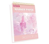 DagouColor Papier Marqueurs D'alcool, A4, 1 Pack, 100 Feuilles(200 Pages) Coussinet Dessin L'épreuve Anti - fuite, Double-côté sans Acide Spirale Livre de Croquis Artistes Enfants Adultes