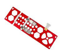 Dagran Rail de Guidage Angle Droit de 90° 340 mm Pince de Guidage pour Rail de Guidage Scie Circulaire, Plaque de serrage à positionnement Pour le Travail du Bois Compatible avec Rail de Guidage Makit