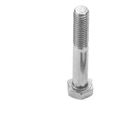 DAGROD SeroNi 1/2 pièces M12 vis à tête hexagonale Externe avec Demi-Filetage 12mm X 40 45 50 130 140 240 300Mm Boulon Hexagonal Demi-dent 304 Acier Inoxydable(M12x120mm 1PC)