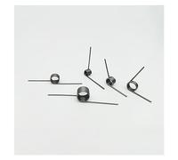 DAGROD SeroNi 5 pièces diamètre de Fil crémeux 2.5mm 65Mn Ressort de Torsion en Forme de V en Acier Pince à Ressort de Torsion 60 90 120 180 degrés Ressort(15mm(6 l),25MM_2.5MM(60D))