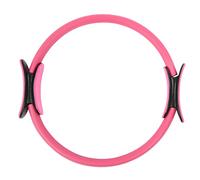 DAGT Anneau de Yoga, Pilates Circle Yoga Fitness Magic Circle Écologique pour Filles+ pour Hommes pour la Maison pour la Salle de Sport pour Le Bureau(Rose)