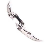 Dague Double Lame Dragon X2 Couteau Fantasy Repliksword