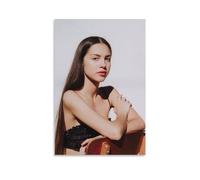 DAGUYS Poster imprimé sur toile de la chanteuse pop Olivia Rodrigo 19 (30 x 45 cm)