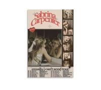 DAGUYS Poster mural décoratif sur toile de la chanteuse pop Sabrina Carpenter - 40 x 60 cm