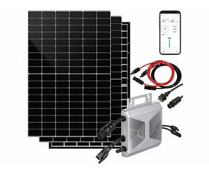 DAH Solar Kit solaire pour injection secteur directe 800 W avec 2 panneaux solaires 425 W