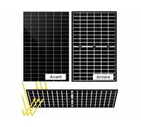 DAH Solar Panneau solaire monocristallin biface 425 W