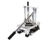 DAHAD Coupe-pommes de terre professionnel, en acier inoxydable, avec lames de 7 mm, 9 mm et 14 mm, technologie antidérapante, coupe-légumes pour pommes de terre, concombres