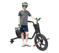DAHAD Drift - Trottinette pour enfants à partir de 6 ans - Avec pédales - Charge maximale de 80 kg - Roue arrière avec lumières