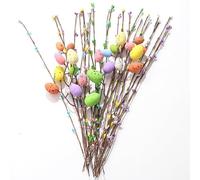 DAHI Lot de 26 Branches d'arbre de Pâques artificielles pour décoration de Vacances, Vase, Maison, décoration (B)