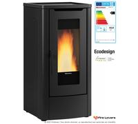 Dahiana Plus Vfs 10kW Poêle à granulés canalisable noir