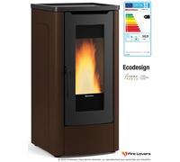 Poêle à granulés La Nordica Extraflame Dahiana VFS 10 kW Revêtement en acier Bronze