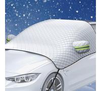 DAHJSD Couverture Pare-Brise Voiture pour Dacia Sandero Stepway 3 2020 2021 2022 2023, Pare Soleil Voiture Bache Pare Brise Protection Contre Soleil Grêle Givre Gel Voiture Accessoires,A 145 * 230