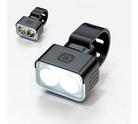 DAHJSD Lumiere Velo pour Trek Wahoo 20 Trail 2024 - Lampe USB Rechargeable, Éclairage Velo pour Vélo de Route Avant et Arrière, Accessoires Vélo Nuit et Pluie,A Front